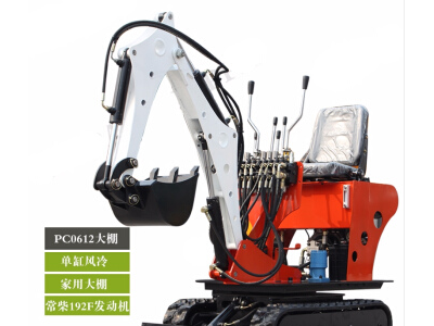小型挖掘机微型挖机家用挖土1吨农用果园小勾机市政工程2吨多功能 06科普